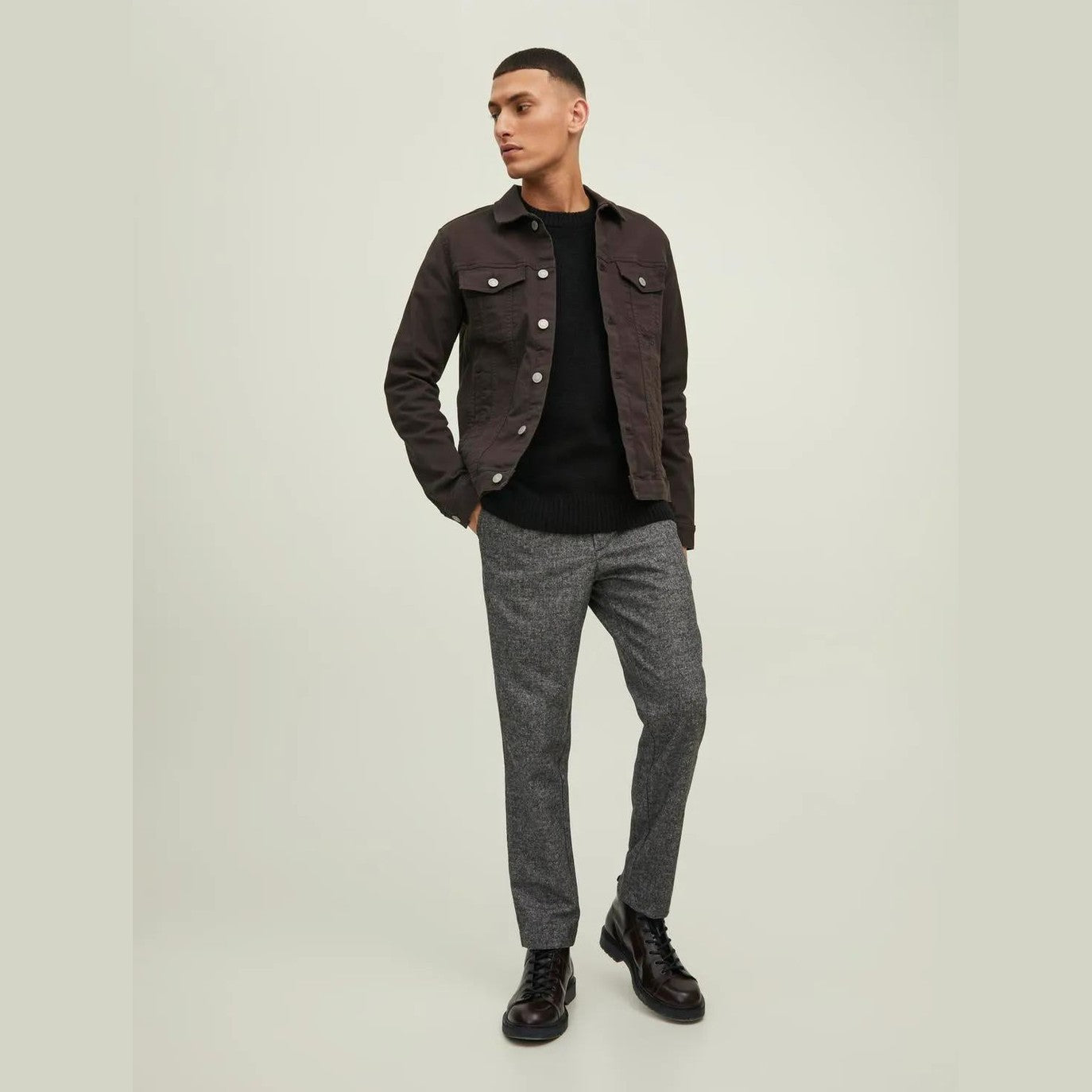 Maglione Jack & Jones Rollie Knitted black