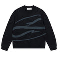 Maglione Propaganda Logo Atom Black