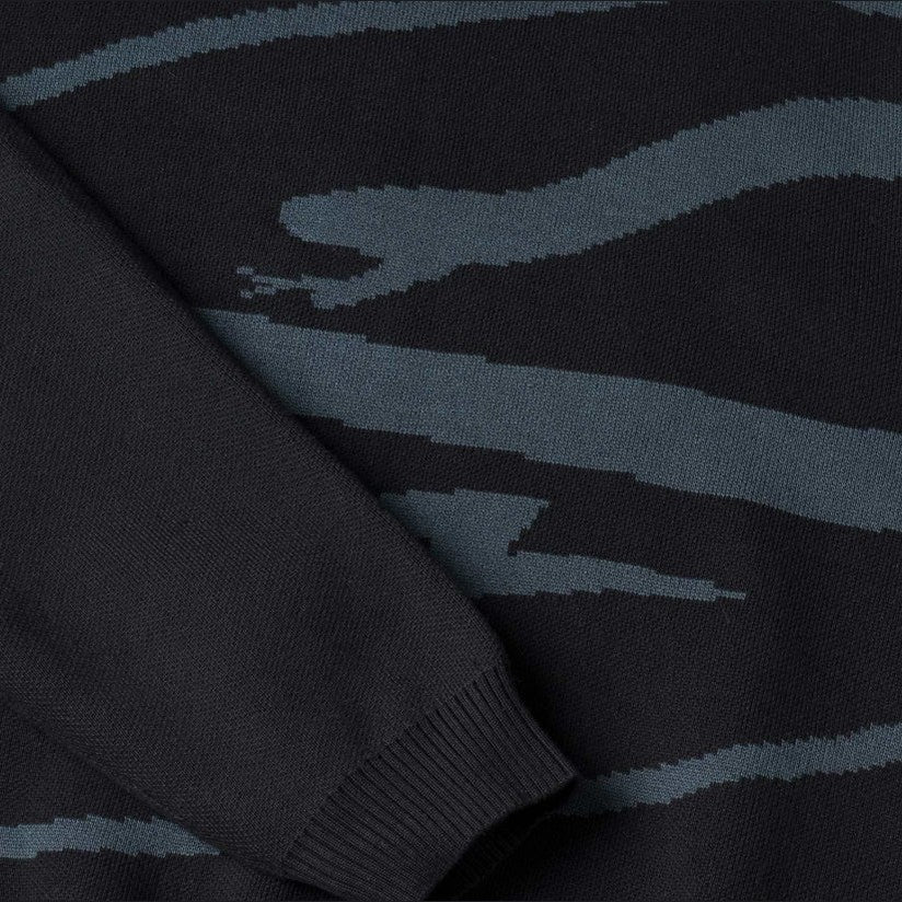 Maglione Propaganda Logo Atom Black