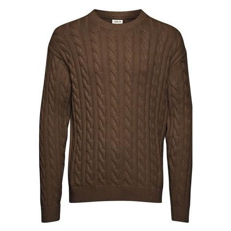 Maglione Solid Malcolm Brown