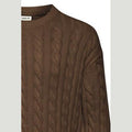 Maglione Solid Malcolm Brown