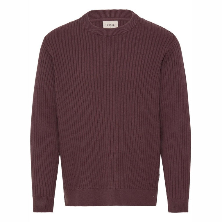 Maglione Solid Vasil Bordeaux