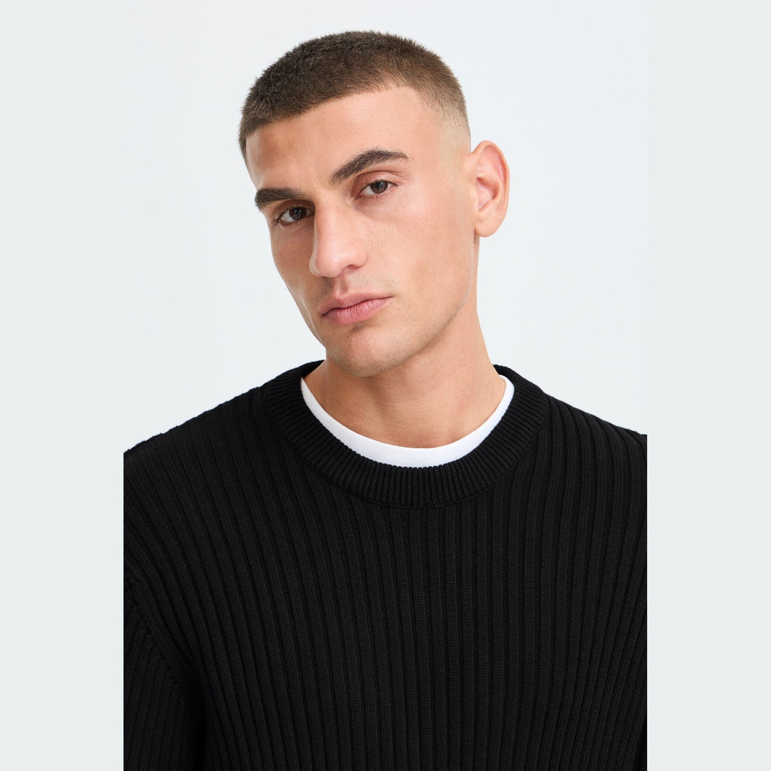 Maglione Solid Vasil Bordeaux