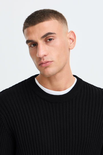 Maglione Solid Vasil Bordeaux