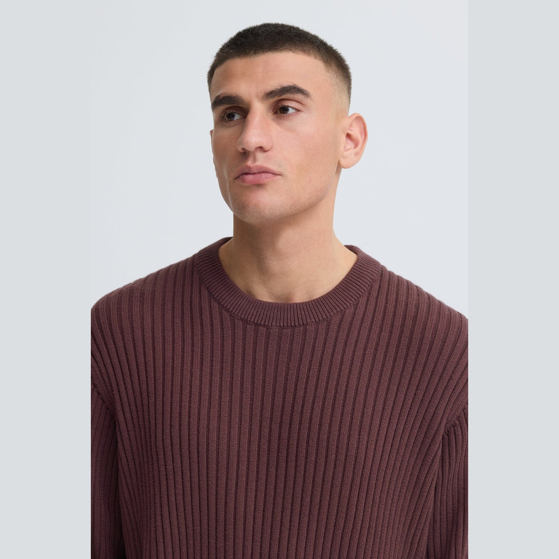 Maglione Solid Vasil Bordeaux