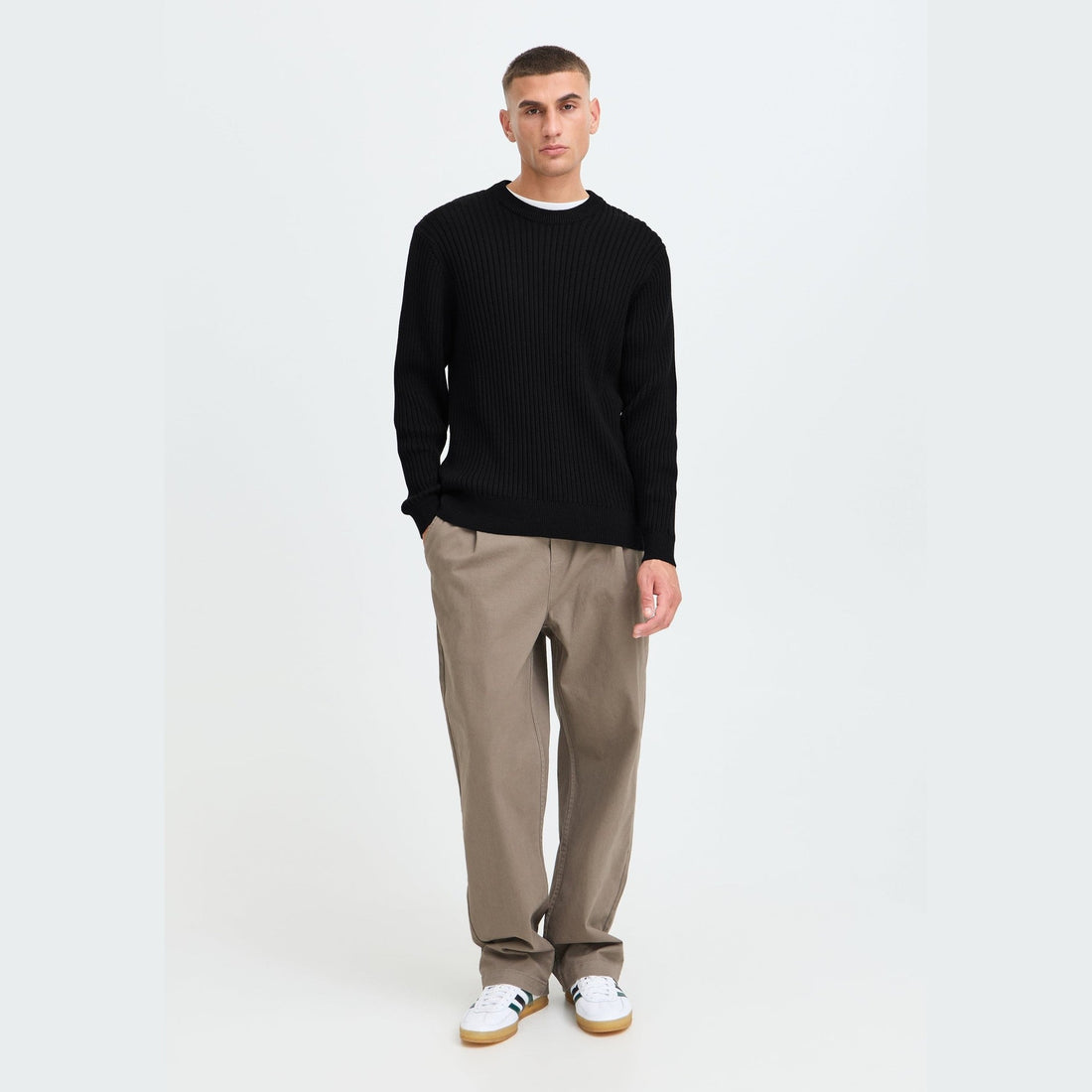 Maglione Solid Vasil Bordeaux
