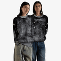Maglione Wated Paris Ashes Black