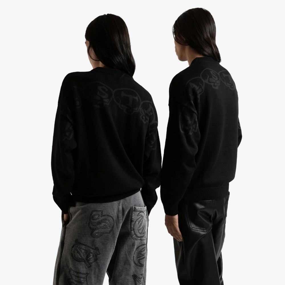 Maglione Wasted Paris Bury Black