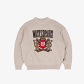 Maglione Wasted Paris Crest crewneck Beige
