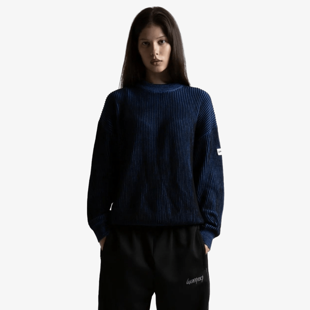 Maglione Wasted Paris Pusher Blue