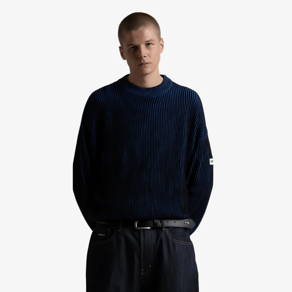 Maglione Wasted Paris Pusher Blue