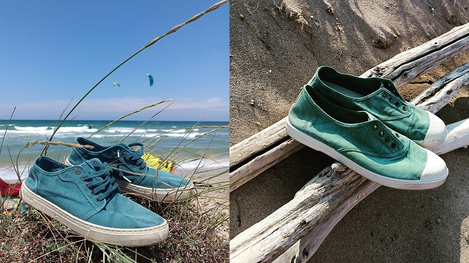 Collezione Natural World – scarpe realizzate con cotone organico e gomma riciclata, per un comfort naturale e duraturoslider_item_pnkTje
