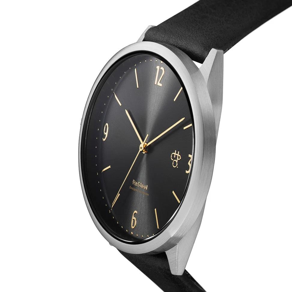 Orologio CHPO Wednesday Metal & Gold black 14238CC