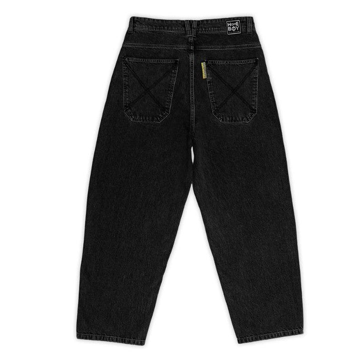 Pant Homeboy Monster Dnm Washed Blk