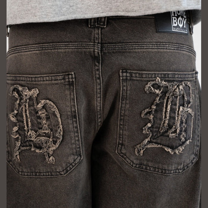 Panta Homeboy Monster Gothic II Dirty Black
