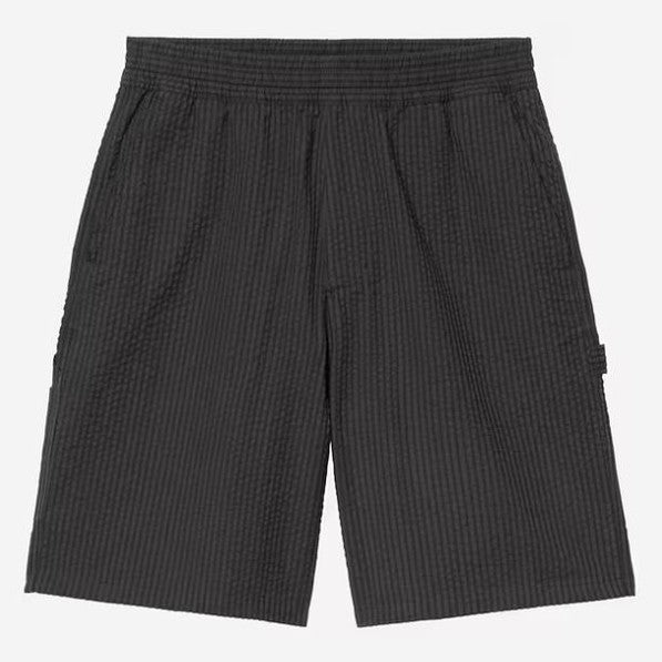 Pantaloncini Carhartt short toland stripe blk