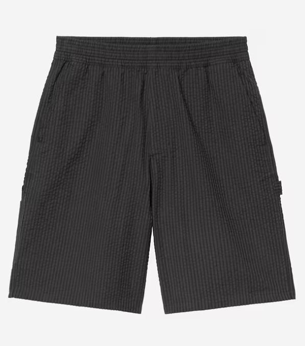 Pantaloncini Carhartt short toland stripe blk