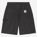 Pantaloncini Carhartt short toland stripe blk