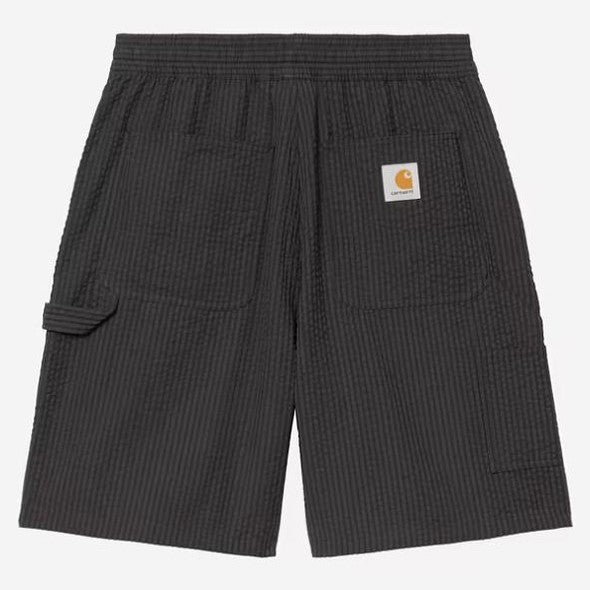 Pantaloncini Carhartt short toland stripe blk