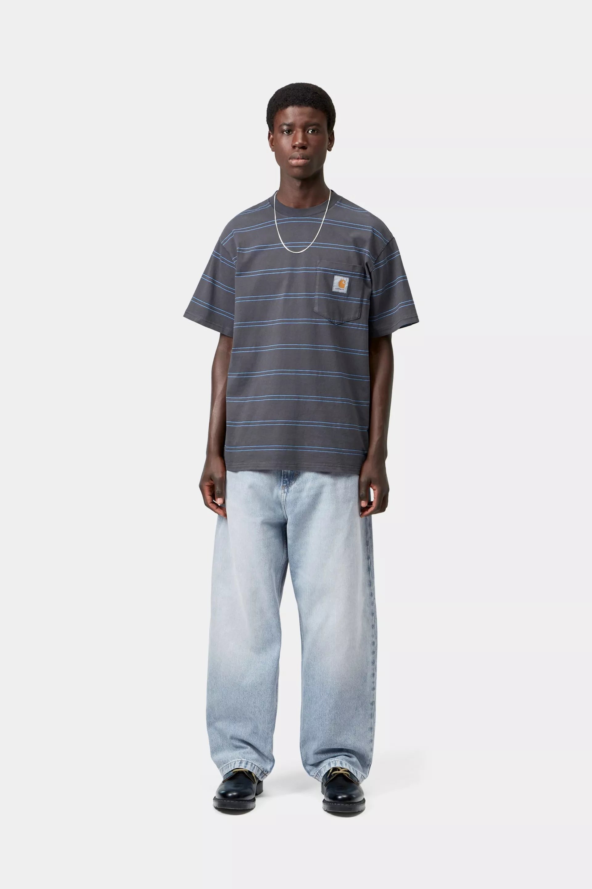 Pantalone Carhartt Brandon Blue