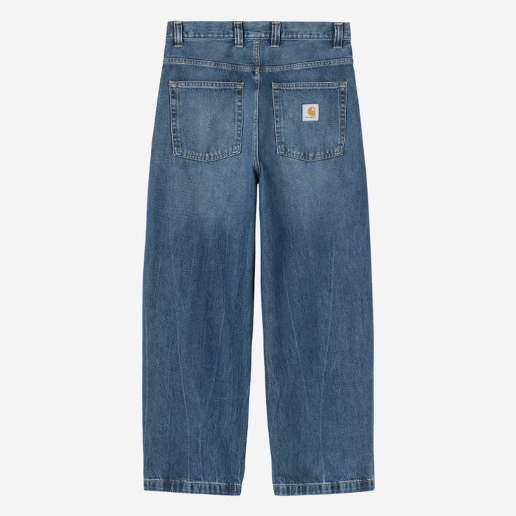 Pantalone Carhartt Brandon Pant BLue Marble Used Wash