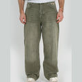 Pantalone Homeboy Baggy Dye Denim Wash Green