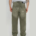 Pantalone Homeboy Baggy Dye Denim Wash Green