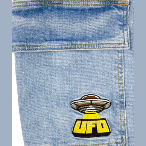 Pantalone Homeboy UFO Cargo Denim Moon