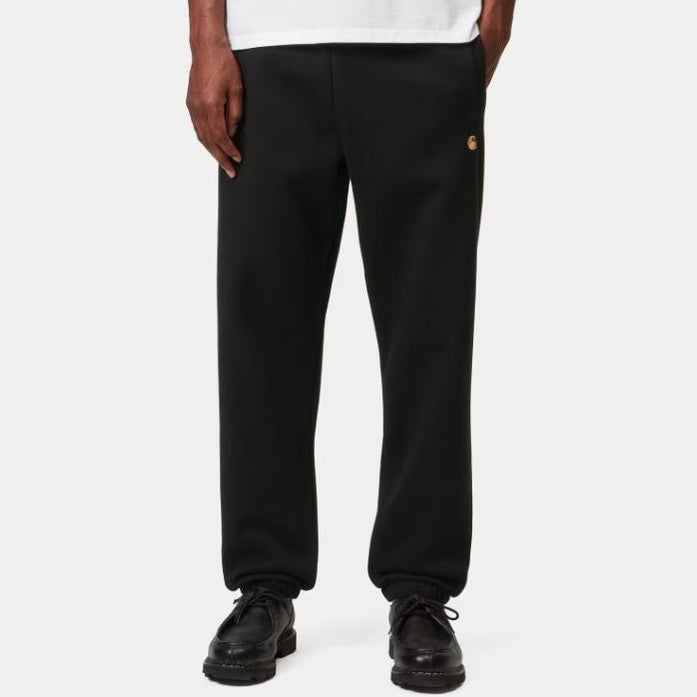Pantalone Tuta Carhartt Chase Pant Blk Gold