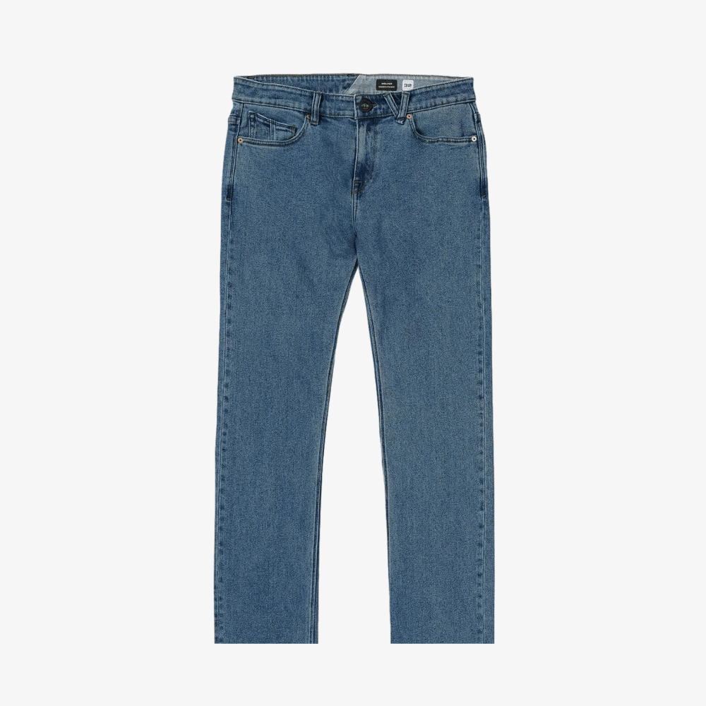 Pantalone Volcom Solver Washed Blue