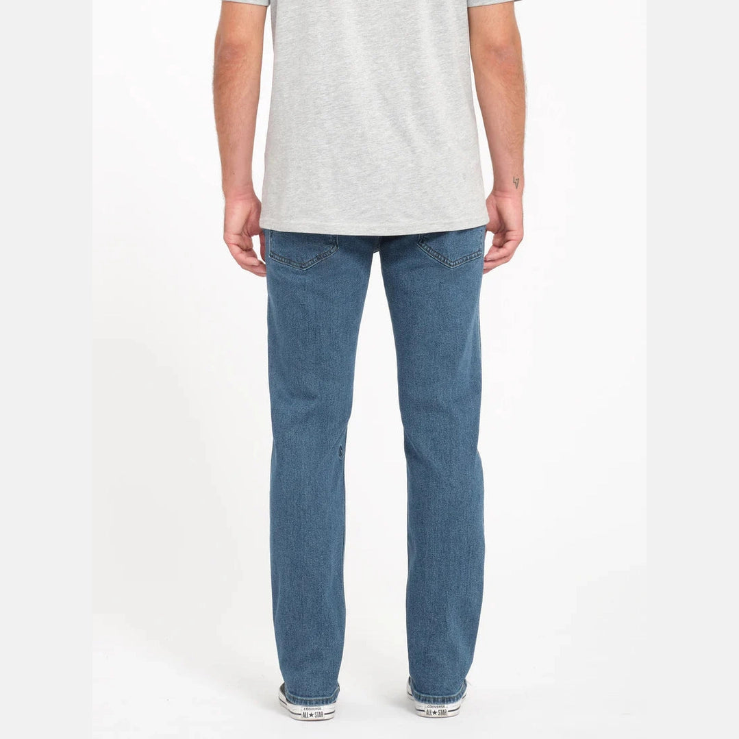 Pantalone Volcom Solver Washed Blue