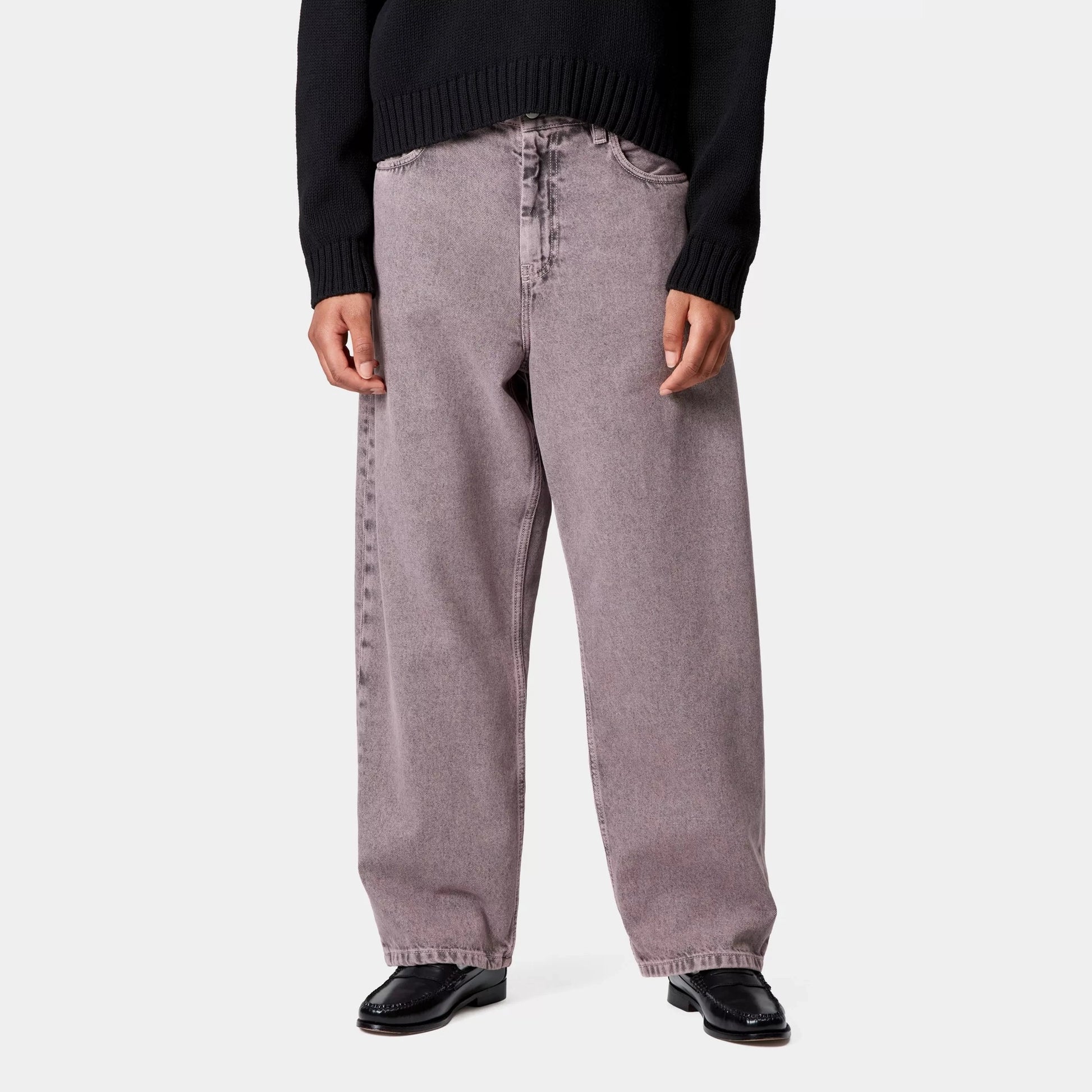 Pantalone W Brandon Blk Hortensia Garment Dyed