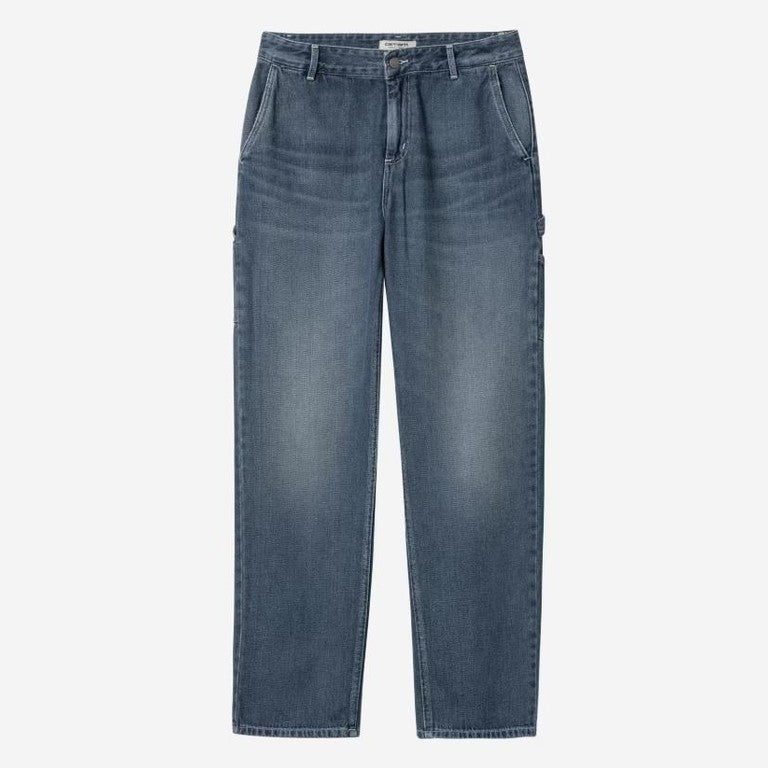 Pantalone W Pierce Pant Blue Dk Uesd Wash
