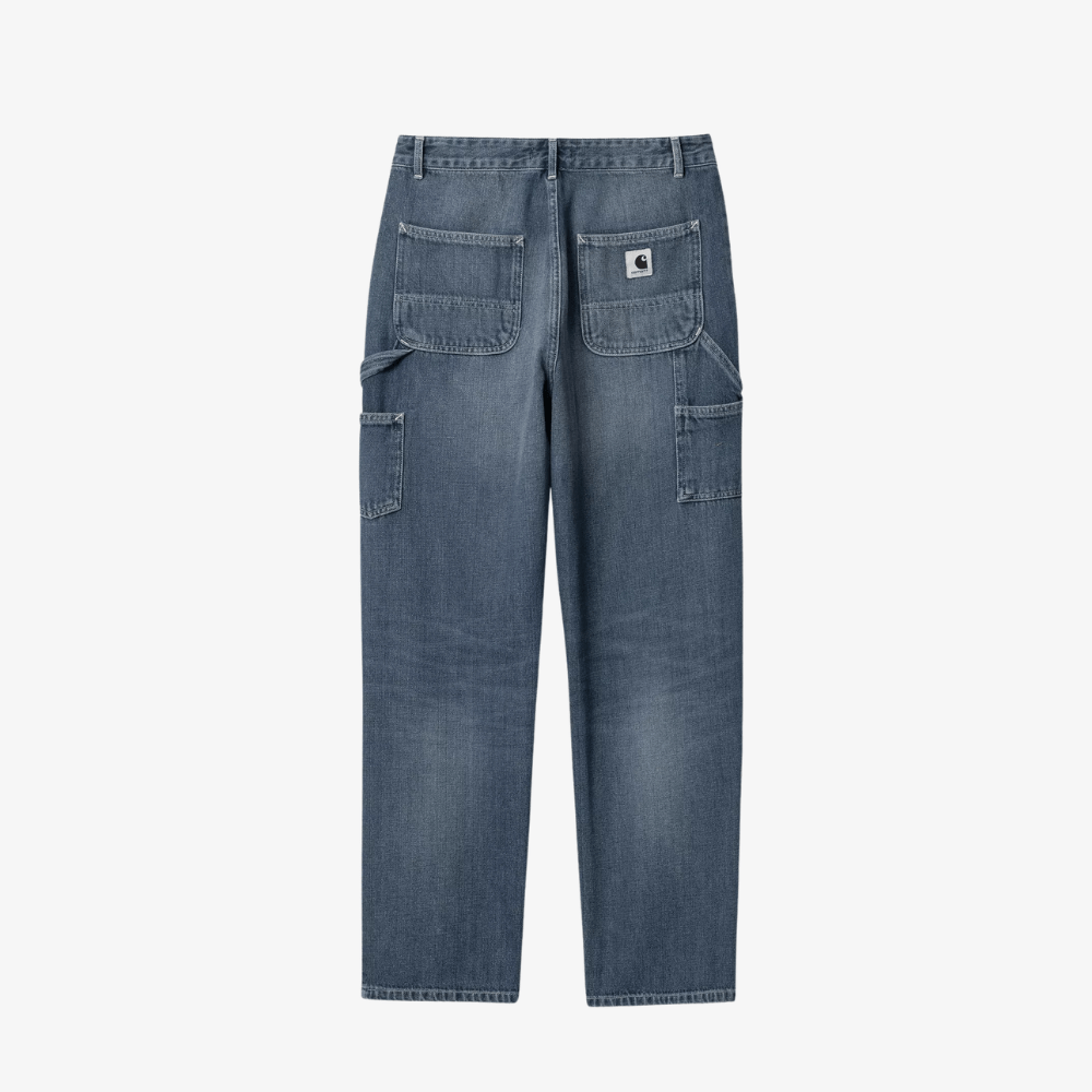 Pantalone W Pierce Pant Blue Dk Uesd Wash