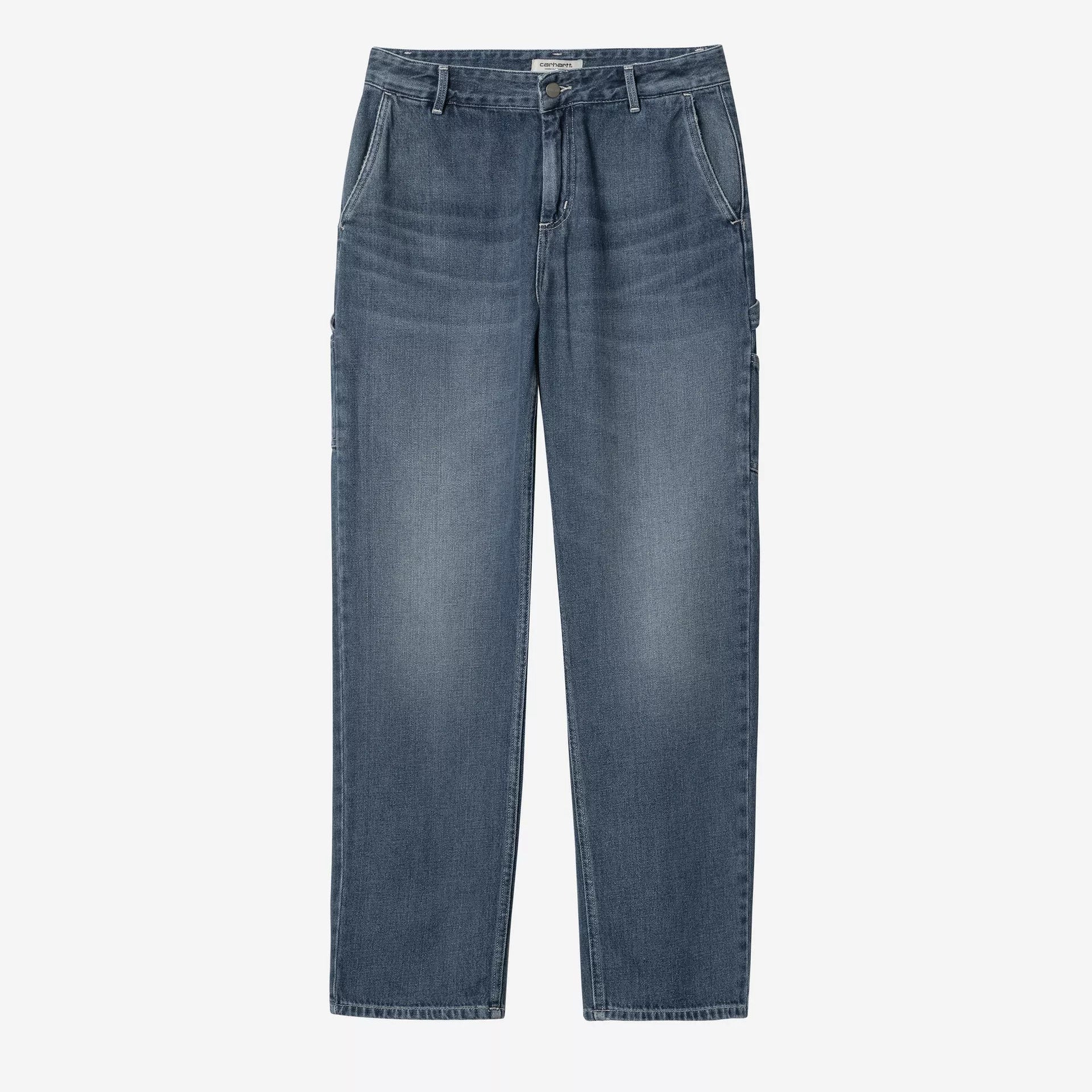 Pantalone W Pierce Pant Blue Dk Uesd Wash