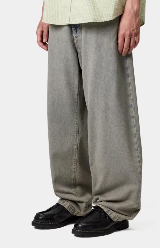 Pantaloni Carhartt Landon Blue leather dyed