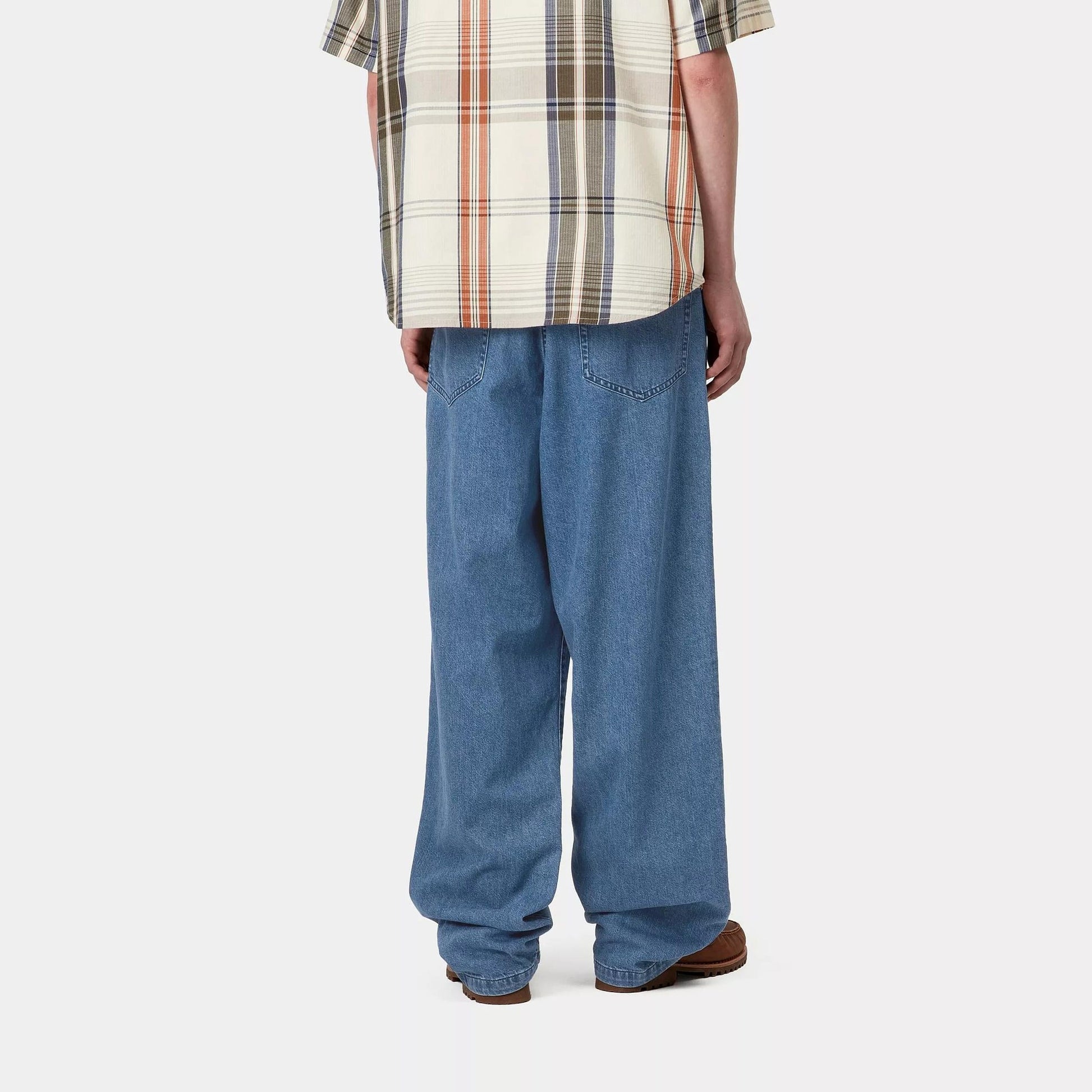 Pantaloni Carhartt Lucas blue denim