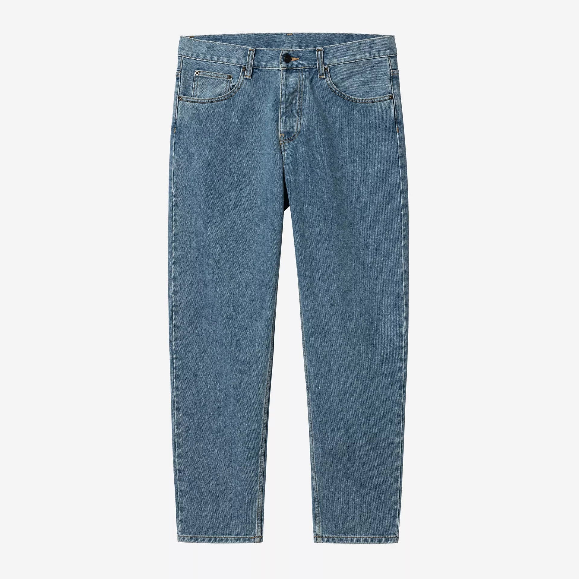 Pantaloni Carhartt Newel blue stone bleach