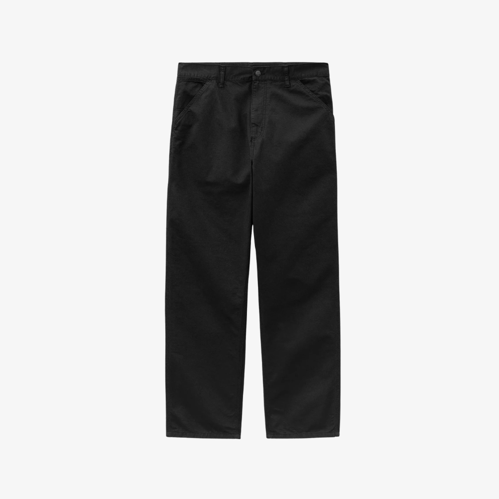 Pantaloni Carhartt Single Knee black dyed