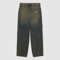 Pantaloni Dickies Madison Baggy Denim yellow fade indigo