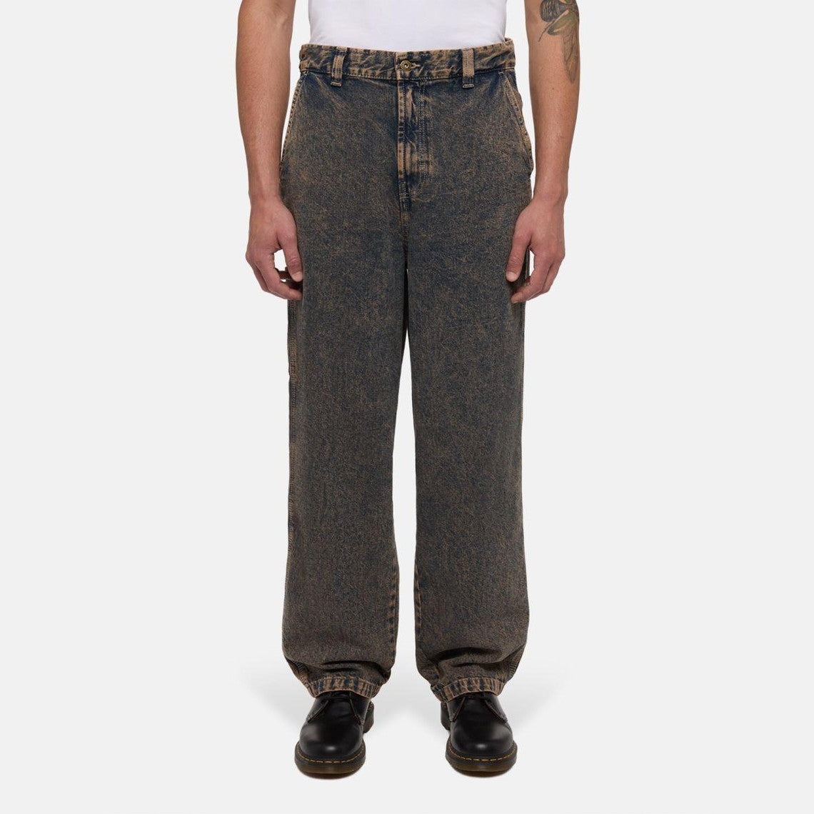 Pantaloni Dickies Madison Denim overdye brown