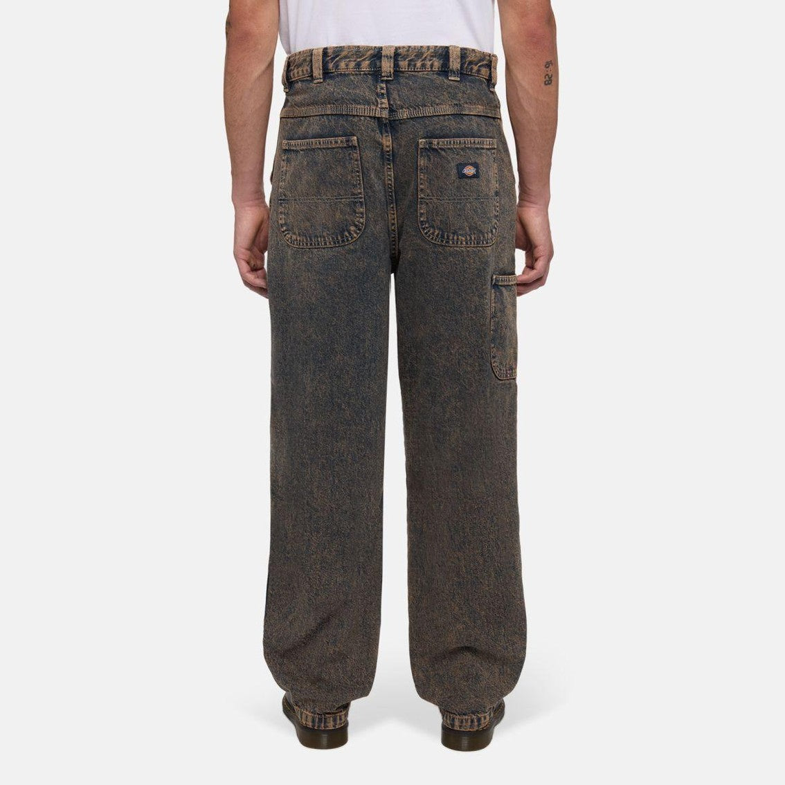Pantaloni Dickies Madison Denim overdye brown