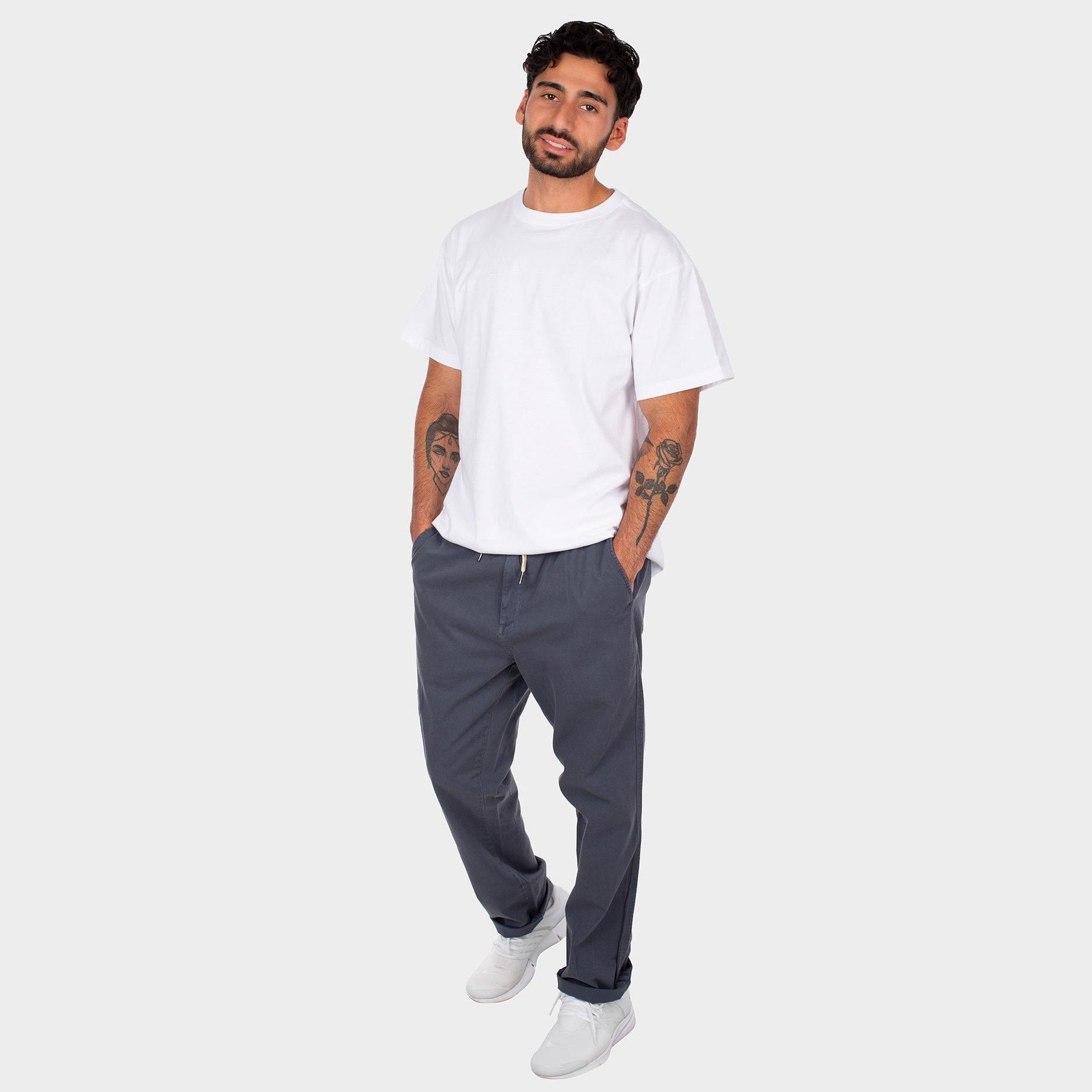 Pantaloni Iriedaily Trapas City dark steel