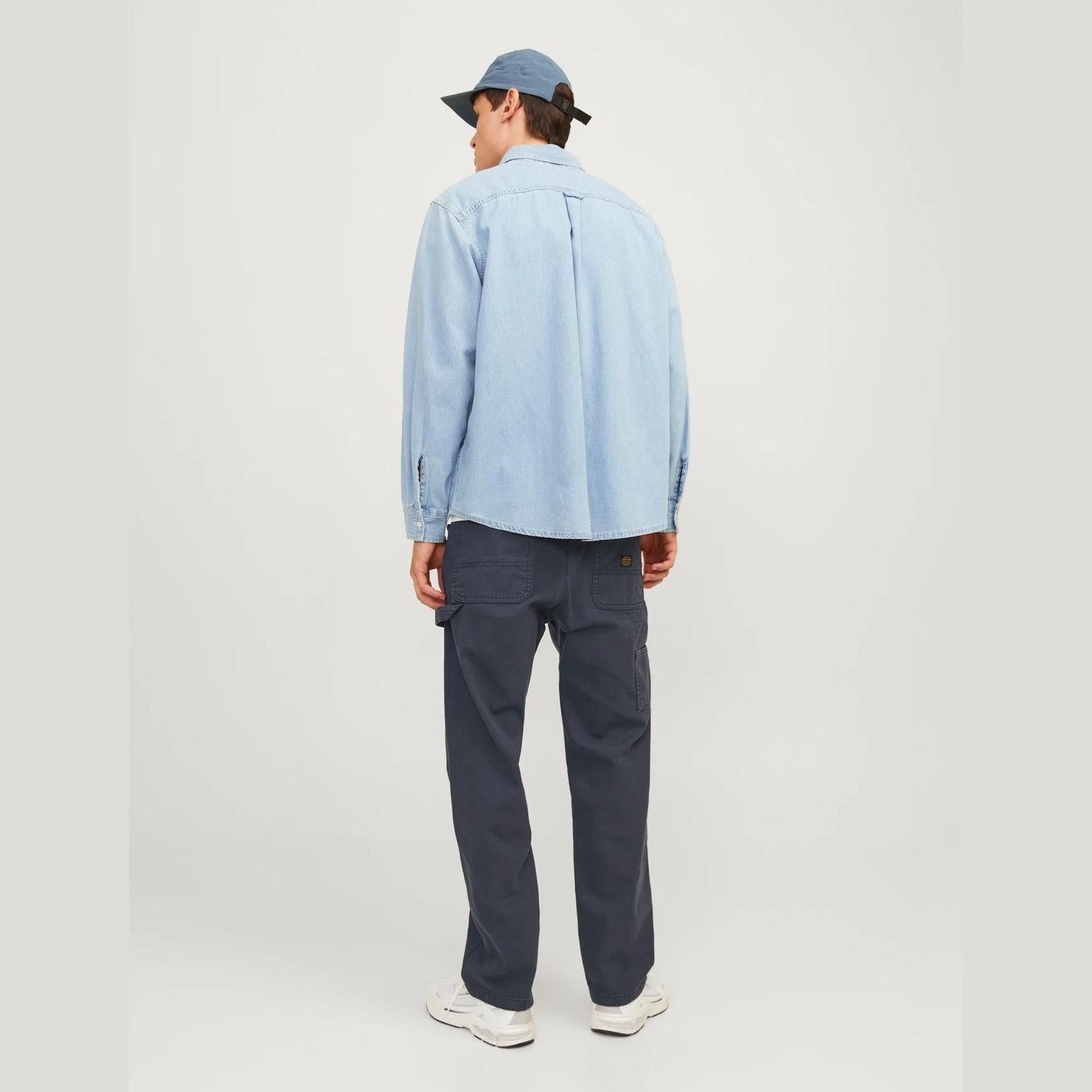 Pantaloni Jack & Jones Eddie Carpenter blue india ink