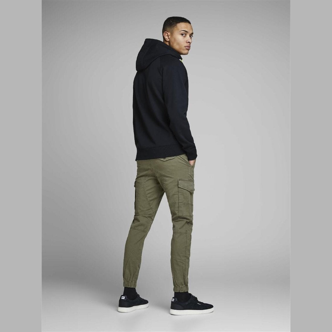 Pantaloni Jack & Jones Paul Flake Cargo olive night