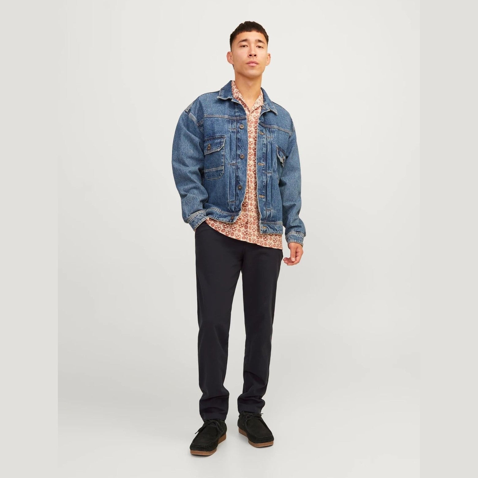 Pantaloni Jack & Jones Stace Chino black