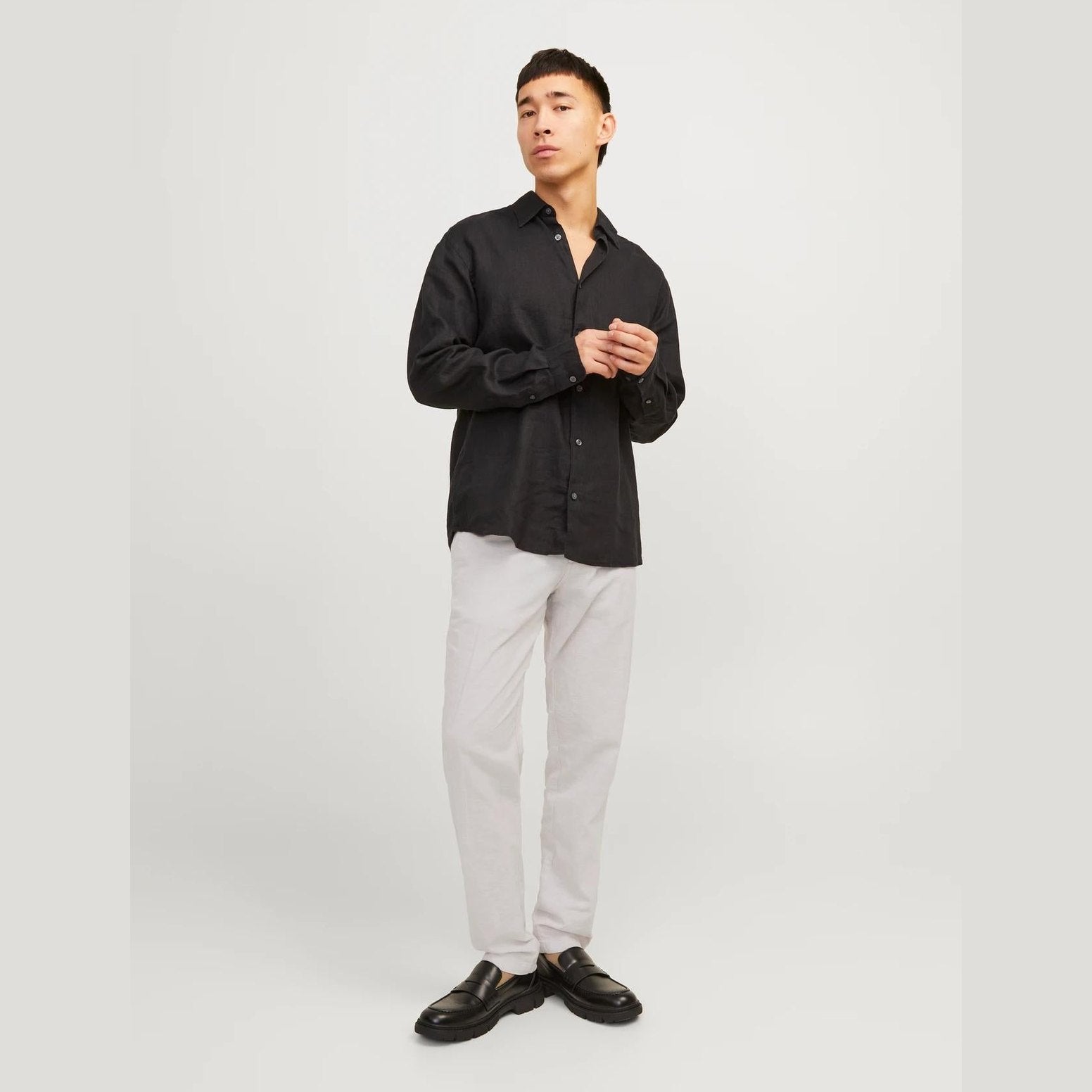 Pantaloni Jack & Jones Stace Chino crockery