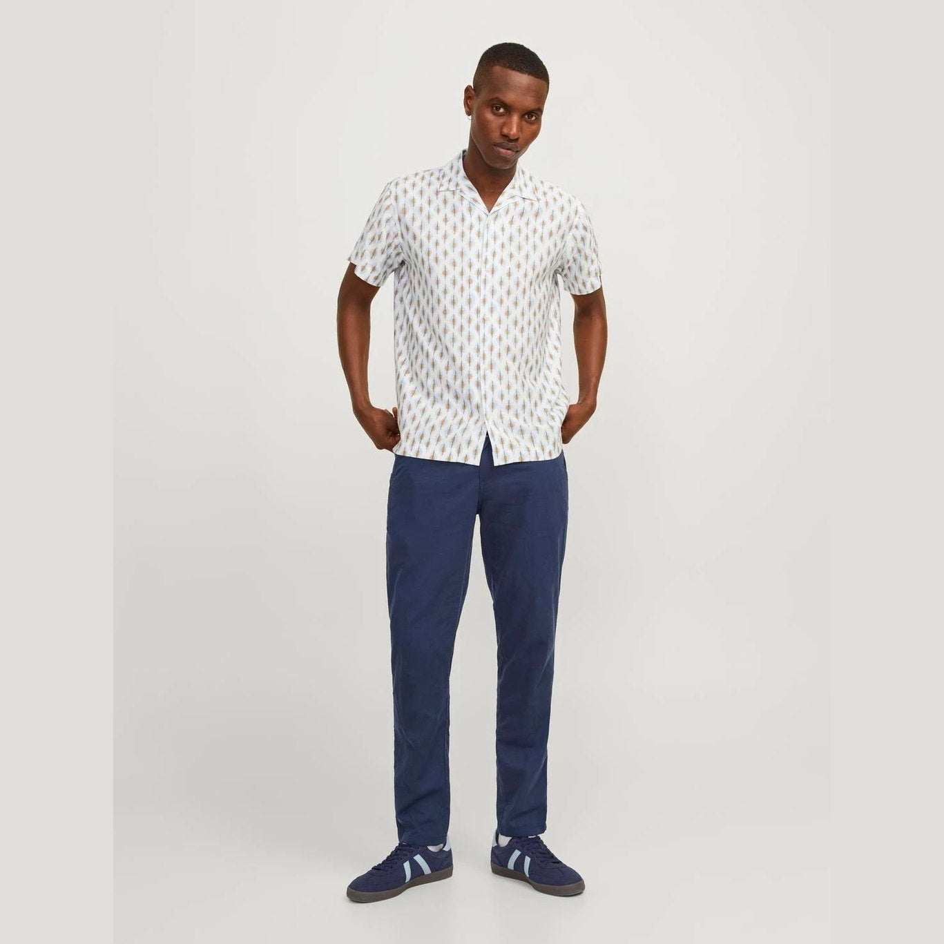 Pantaloni Jack & Jones Stace Chino navy