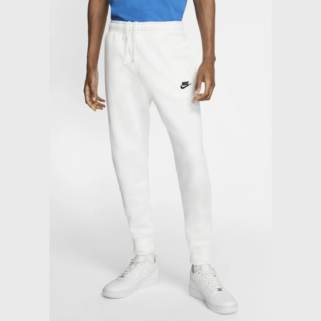 Pantaloni Jogger Nike Sportswear Club Fleece white