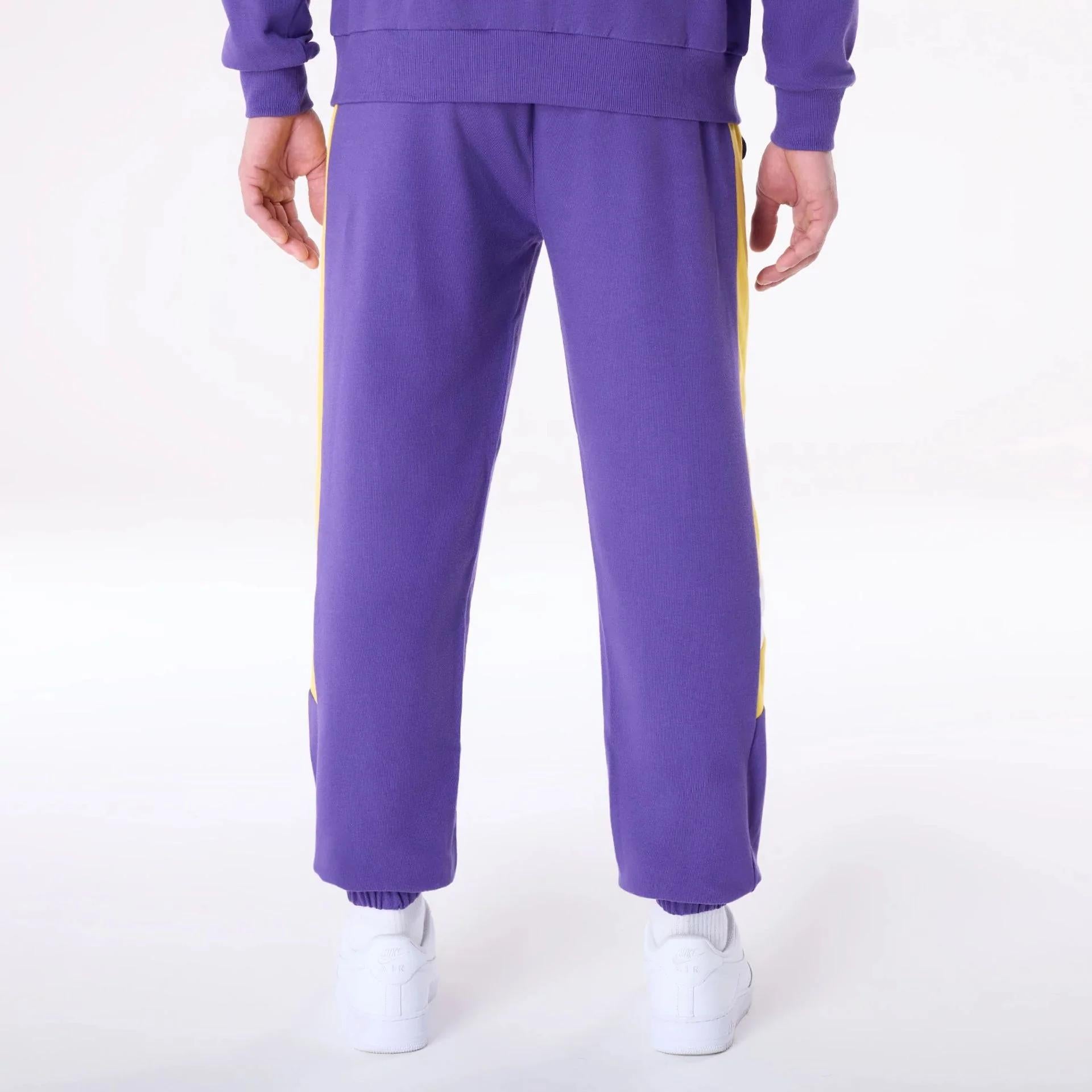 Pantaloni Joggers New LA Lakers NBA Panel purple